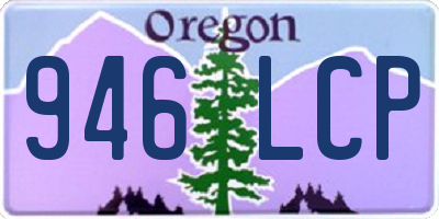 OR license plate 946LCP