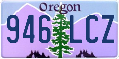 OR license plate 946LCZ