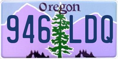 OR license plate 946LDQ