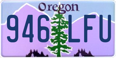 OR license plate 946LFU