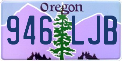 OR license plate 946LJB