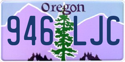 OR license plate 946LJC