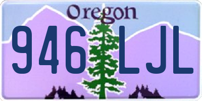 OR license plate 946LJL