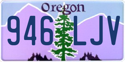 OR license plate 946LJV