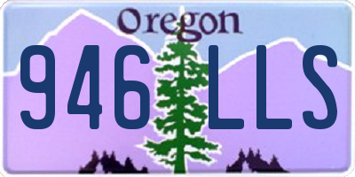 OR license plate 946LLS