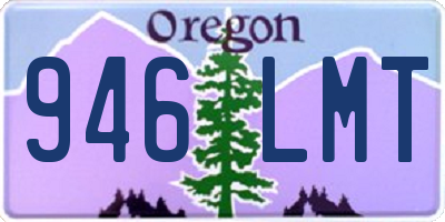 OR license plate 946LMT