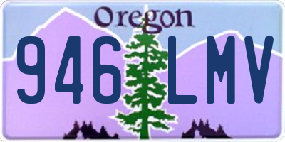 OR license plate 946LMV