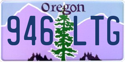 OR license plate 946LTG