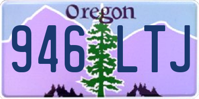 OR license plate 946LTJ