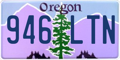 OR license plate 946LTN