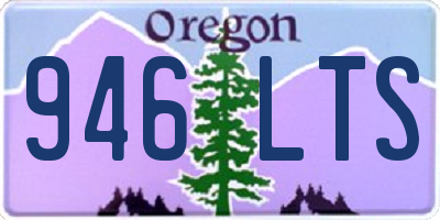 OR license plate 946LTS
