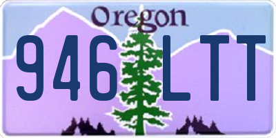 OR license plate 946LTT