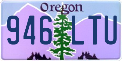 OR license plate 946LTU
