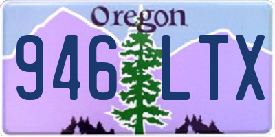 OR license plate 946LTX