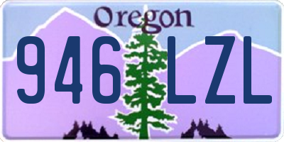 OR license plate 946LZL