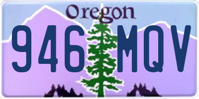 OR license plate 946MQV