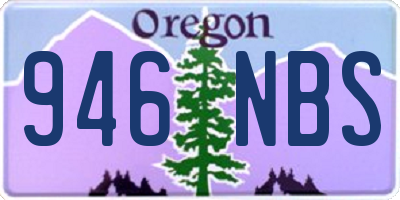 OR license plate 946NBS