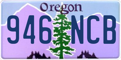 OR license plate 946NCB