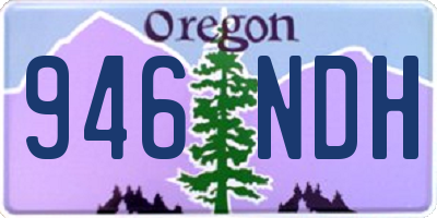 OR license plate 946NDH