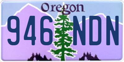 OR license plate 946NDN