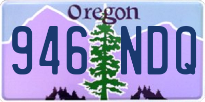 OR license plate 946NDQ