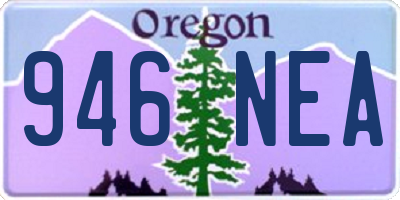 OR license plate 946NEA