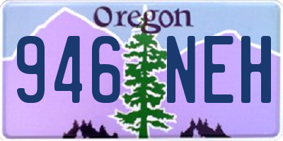 OR license plate 946NEH