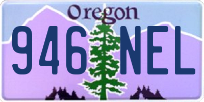 OR license plate 946NEL