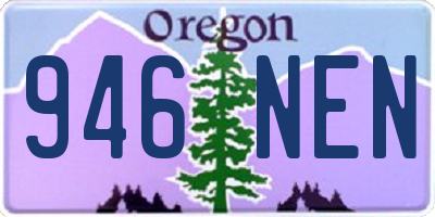 OR license plate 946NEN