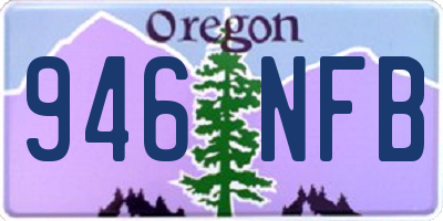 OR license plate 946NFB