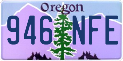 OR license plate 946NFE