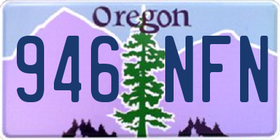 OR license plate 946NFN