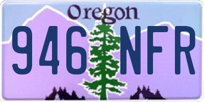 OR license plate 946NFR