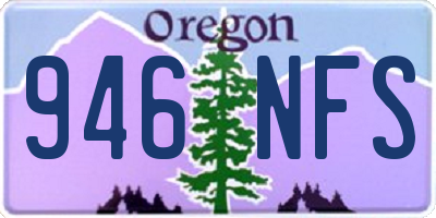 OR license plate 946NFS