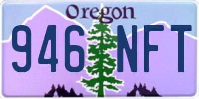 OR license plate 946NFT