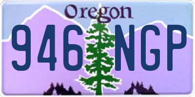 OR license plate 946NGP