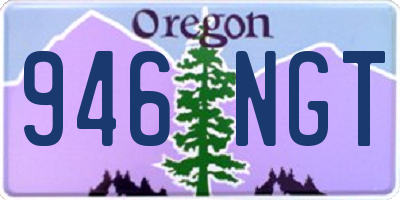 OR license plate 946NGT