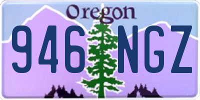OR license plate 946NGZ