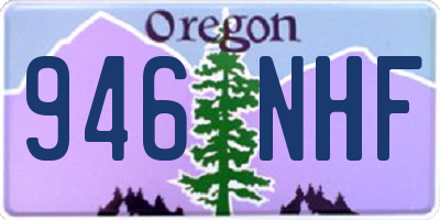 OR license plate 946NHF
