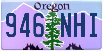 OR license plate 946NHI
