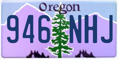 OR license plate 946NHJ