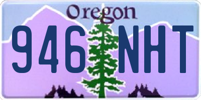 OR license plate 946NHT