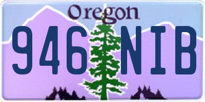 OR license plate 946NIB