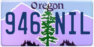 OR license plate 946NIL