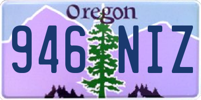 OR license plate 946NIZ