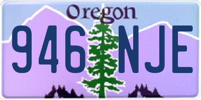 OR license plate 946NJE