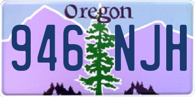 OR license plate 946NJH