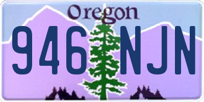 OR license plate 946NJN