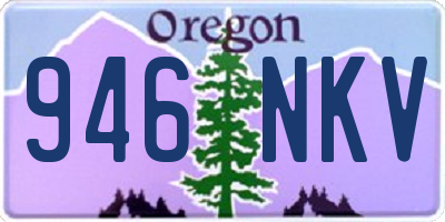 OR license plate 946NKV