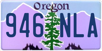 OR license plate 946NLA